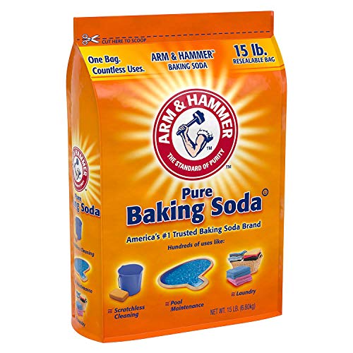 Arm & Hammer Baking Soda, 15 Pound (2 Pack)